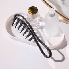 Carbon Fiber Comb Wide Tooth Detangler